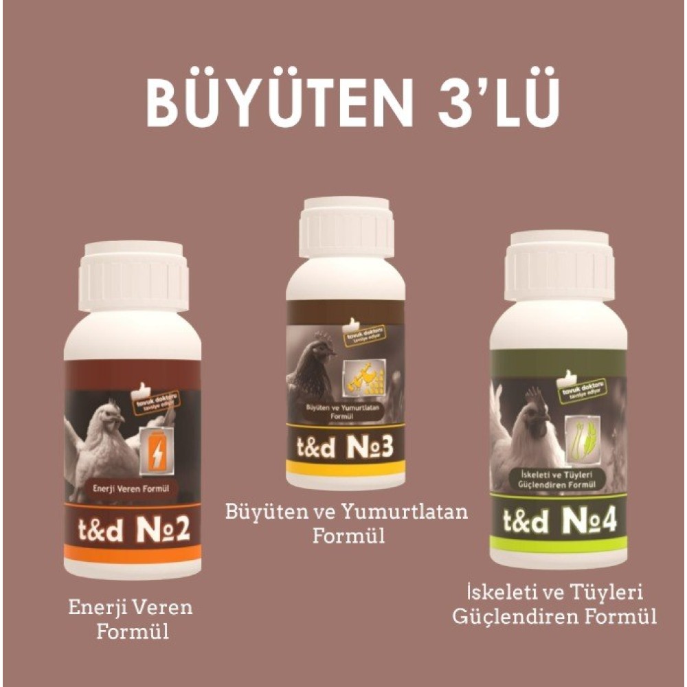 Büyüten 3'lü Paket
