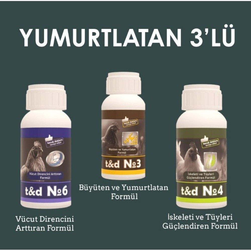 Yumurtlatan 3'lü Paket